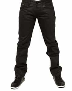Isaac B Designer Jeans 029 black