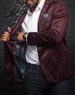 Au Noir blazer Jackman Burgundy