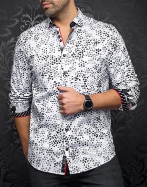 Au Noir Shirt  Java White Black