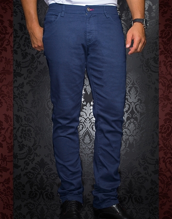 Designer Indigo Slim Jeans | Johnny C Indigo