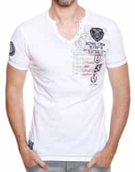 Geographical Norway Royal Club White T-Shirt