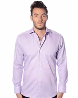 Purple Business Shirt- Men Business Attire