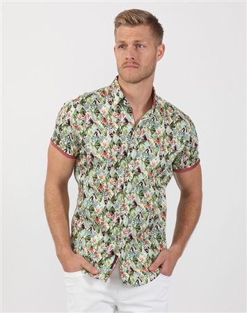 Lush Green Men’s Luxury Shirt