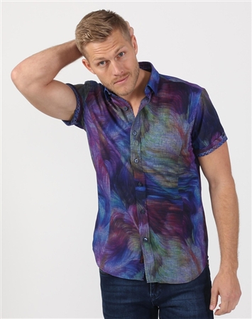 Exquisite Multi Colored Men’s Luxury Shirt