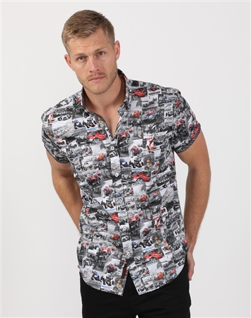 Dream Sports Grey Men’s Shirt