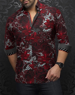 Au Noir Shirt Machado Red