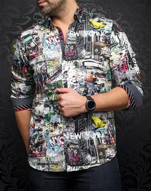 Au Noir Shirt  Madison Multi