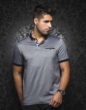 Au Noir Polo Messina Silver (SS 2019)