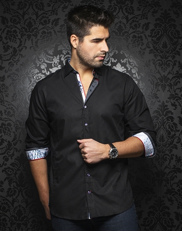 Au Noir Shirt milan-black