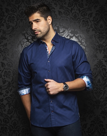 Au Noir Shirt milan-navy