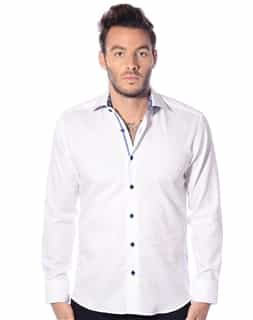 fashionable White Designer Shirt