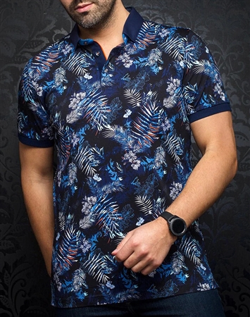 Men fashion polo shirt | navy