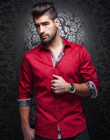 Au Noir Shirt Montoya Red