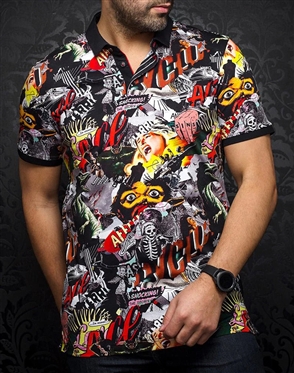 Au Noir Polo Morales  Multi