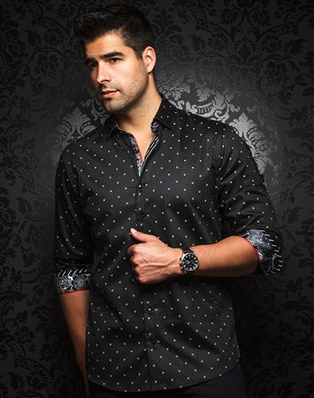 Modern Luxury Dress Shirt - Morandi Black