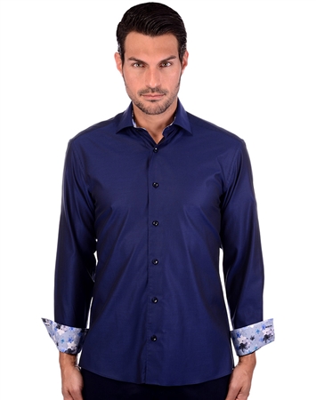 Exotic Navy Men’s Designer Shirt