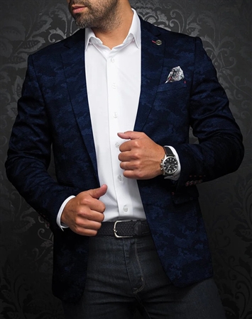 Au Noir Blazer Murphy Navy