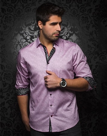 Designer Pink Dress Shirt