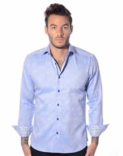 Blue Sport Shirt | Men Casual Shirts Online