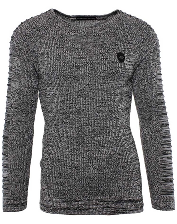 Cloud Black Men's European Sweater