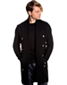 Modern Men's Fashion Sweater Black