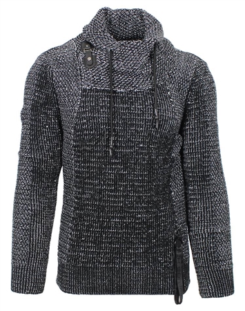 Designer Black Men's Sweater