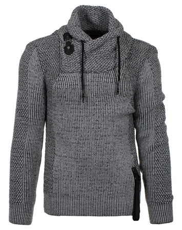 Designer Grey Men's Sweater