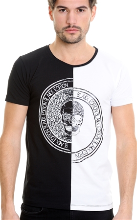 LCR Skull Pattern  T-Shirt |  Designer T-Shirt