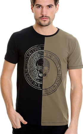 LCR Skull Pattern  T-Shirt | Designer T-Shirt