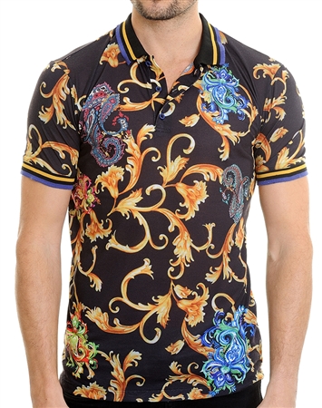 Fashionable Men's Polo - Ambrose Multi