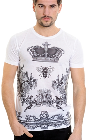 LCR Floral Printed  T-Shirt |  Designer T-Shirt