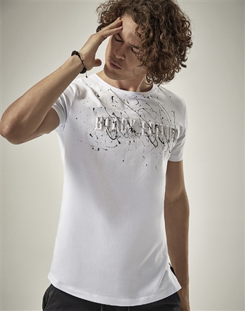 White Slim Fit T-Shirt