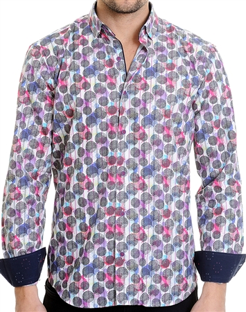 Floral Pattern Multi Shirt - Men Casual Shirt