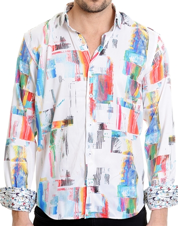 Floral Pattern Multi Shirt - Men Casual Shirt