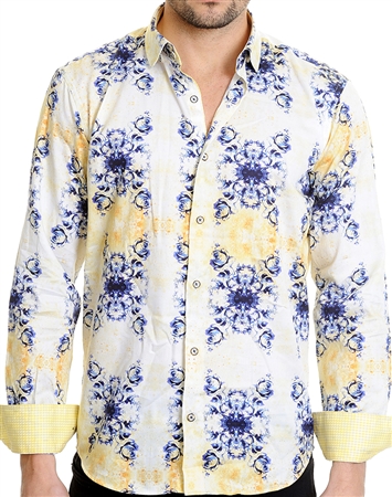 Floral Pattern Multi Shirt - Men Casual Shirt