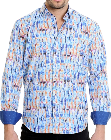 Floral Pattern Multi Shirt - Men Casual Shirt