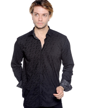 Fresh Pattern Shirt - Men Casual Shirt