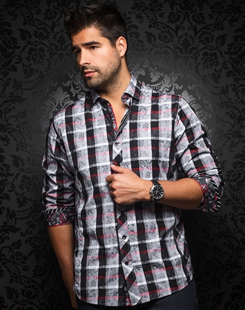 Modern Luxury Dress Shirt - Oviedo Black
