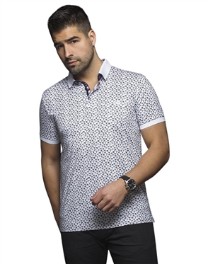 Au Noir Padilla Polo Shirt Light Blue