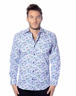 Luxury Blue Sport Shirt