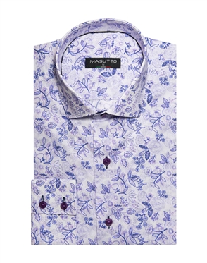 Masutto Dress Shirt Perla-06