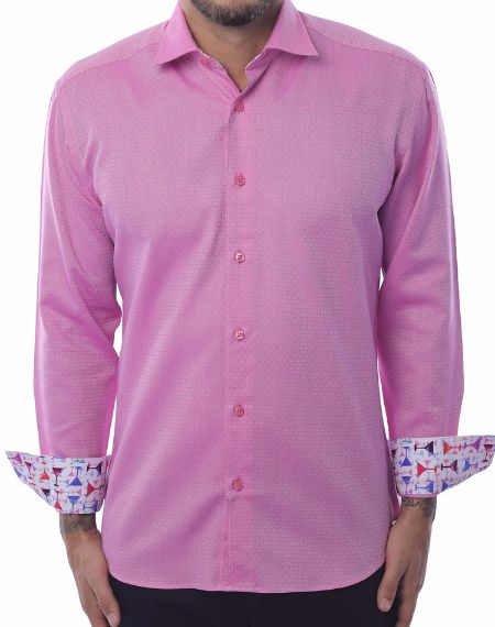 Luxury Pink Dress Shirt