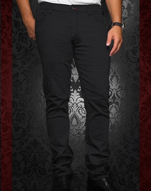 Au Noir Low Waist Skinny Jeans in Black | Pioneer 34