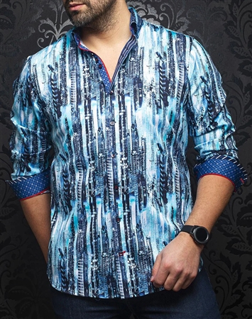 Au Noir Shirt Powell Blue