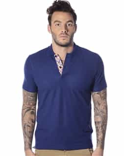 Designer Polo - Navy Short Sleeve