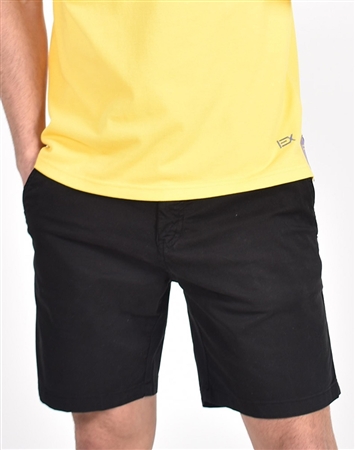 Black Slim Fit Chino Shorts|Eight-x Luxury Chino Shorts