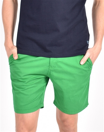 Green Slim Fit Chino Shorts|Eight-x Luxury Chino Shorts