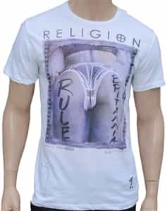 religion clothing designer t shirt