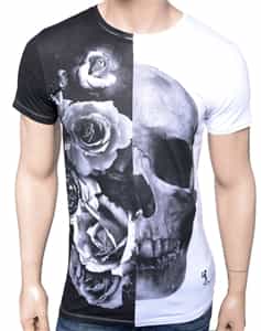 Religion Clothing Rose Skull