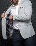 Au Noir Blazer Ryan Silver